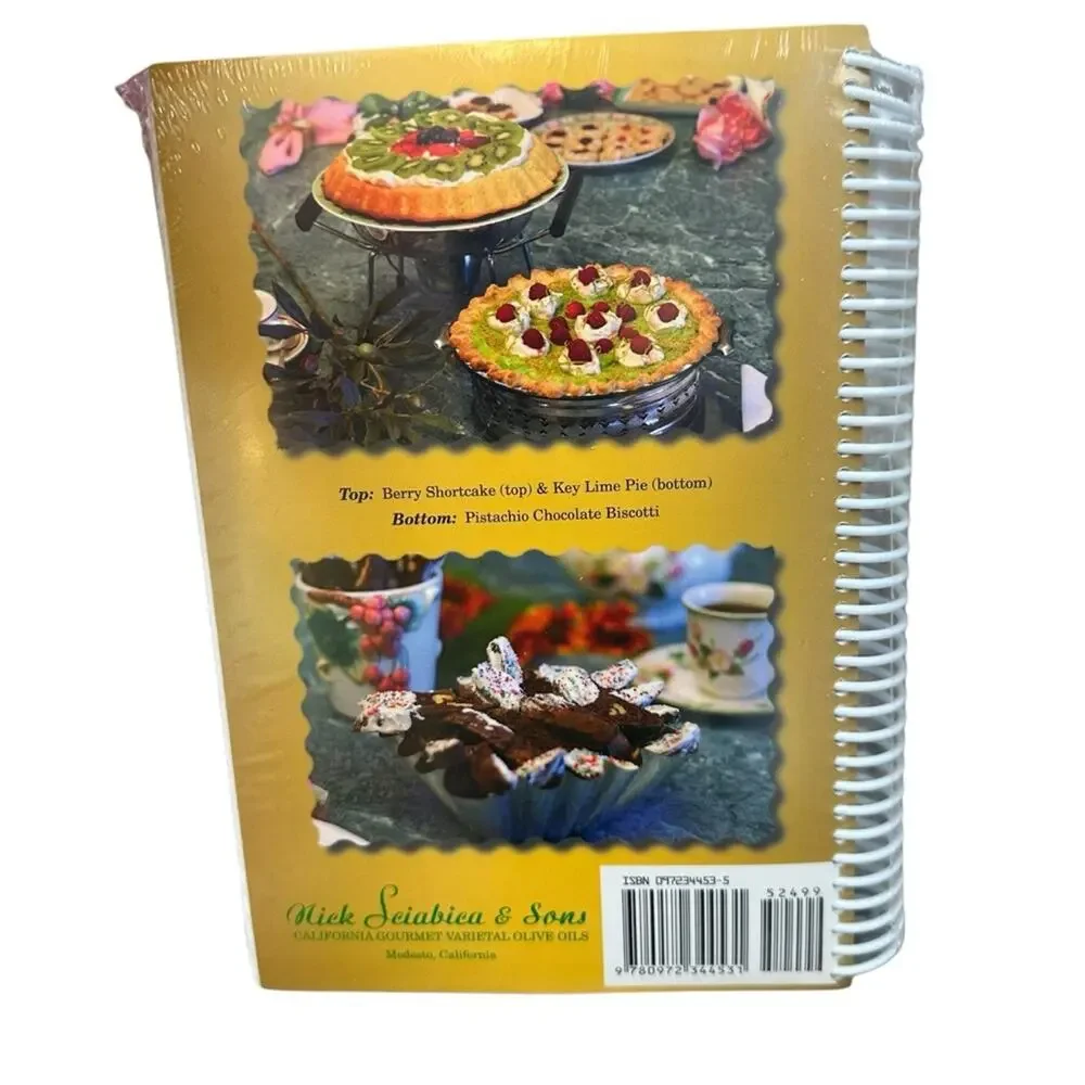 Baking Sensational Sweets with Olive Oil Cookbook Gemma Sanita Sciabica